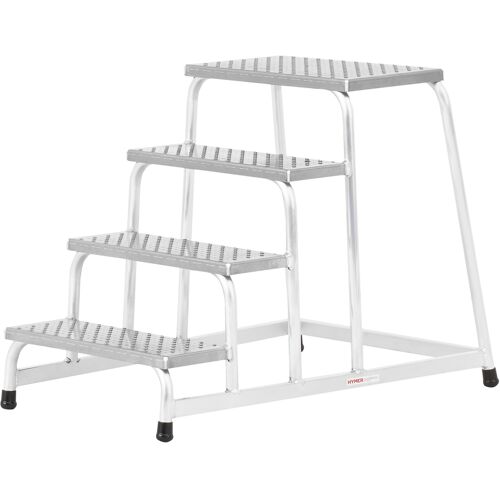 Hymer Maschinentritt Aluminium-Lochblech R13 4 Stufen