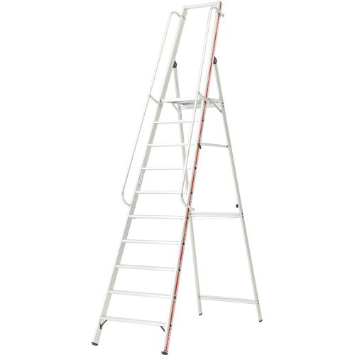 Hymer Plattformleiter mit langem Handlauf 10 Stufen