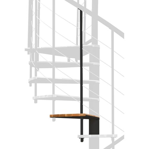 Minka Höhenerweiterung für Fusion 120cm Durchmesser Buche Schwarz