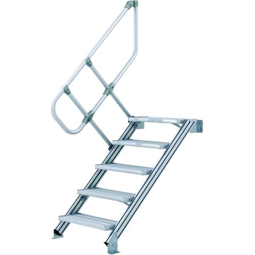 Zarges Treppe 45° 800mm Stufenbreite 5 Stufen