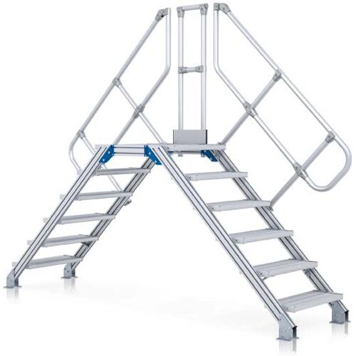 Zarges Überstieg 60° 600mm Stufenbreite 4 Stufen