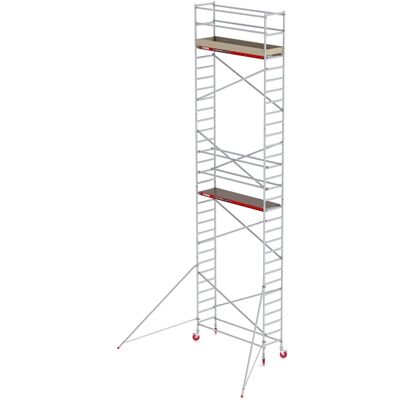 Altrex Fahrgerüst RS Tower 41 PLUS Aluminium ohne Safe-Quick® mit Holz-Plattform 10,20m AH breit 0,90x1,85m Altrex Fahrgerüst RS Tower 41 PLUS Aluminium ohne Safe-Quick® mit Holz-Plattform 10,20m AH breit 0,90x1,85m