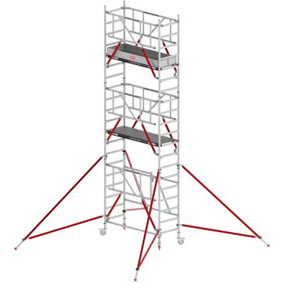 Altrex Klappgerüst RS Tower 54 Aluminium Holz-Plattform 0,75x1,85m mit Safe-Quick 6,8m AH Altrex Klappgerüst RS Tower 54 Aluminium Holz-Plattform 0,75x1,85m mit Safe-Quick 6,8m AH