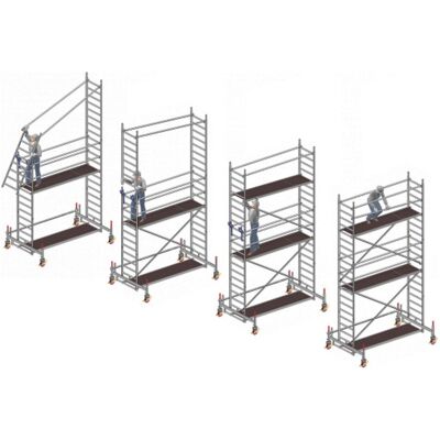 Layher Nachrüstset P2 für Gerüst Uni Breit 1402.104 Layher Nachrüstset P2 für Gerüst Uni Breit 1402.104
