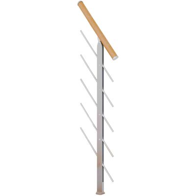 Dolle Geländerelement inkl. Holzhandlauf Buche Unterkonstruktion Perlgrau - Frankfurt, Hamburg, Berlin, Sydney Dolle Geländerelement inkl. Holzhandlauf Buche Unterkonstruktion Perlgrau - Frankfurt, Hamburg, Berlin, Sydney
