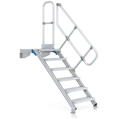 Zarges - Podesttreppe 45° 800mm - 5 Stufen - Platform stairs Zarges - Podesttreppe 45° 800mm - 5 Stufen - Platform stairs