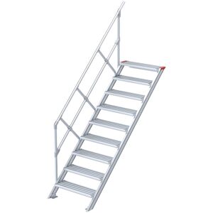 Euroline 510 Treppe 45° 1000mm Stufenbreite 9 Stufen