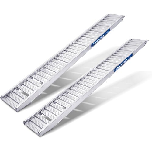 Mauderer Alutechnik Mauderer Verladetechnik Allround-Schiene B mit Rand 2 Stück 357cm Länge 1800kg Tragkraft