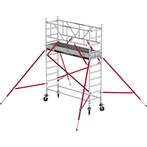 Altrex Fahrgerüst RS Tower 51 Aluminium mit Holz-Plattform 4,20m AH schmal 0,75x3,05m