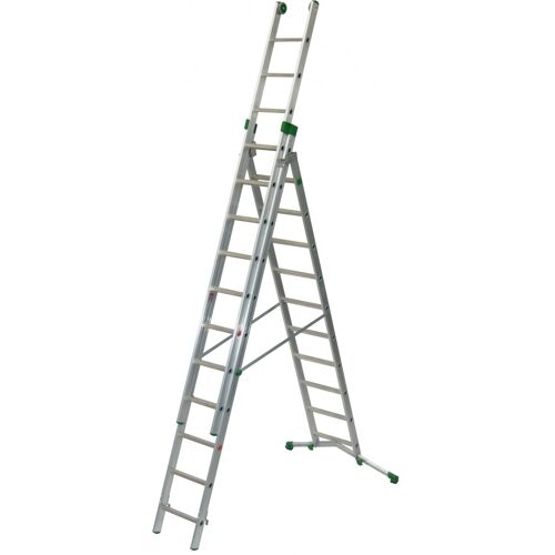 Facal Mehrzweckleiter SUPERPRIMA S600 3-teilig 10+11+11 Sprossen