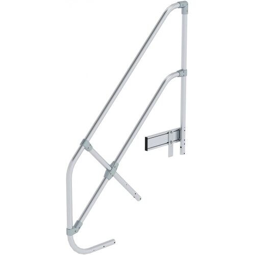 Munk Günzburger Steigtechnik MUNK seitliches Geländer einseitig für 5 Stufen