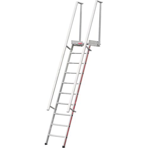 Hymer Stufenaufstieg mit Plattform 12 Stufen