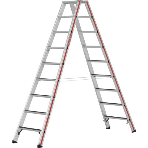 Hymer Stufenstehleiter R13 2x9 Stufen