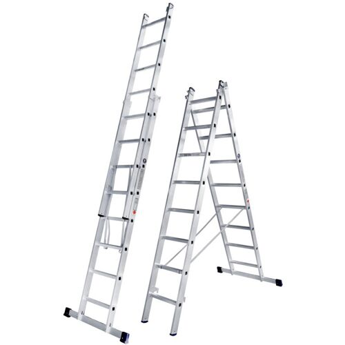 Iller Leiter Iller Mehrzweckleiter Eurostars 2x14 Sprossen