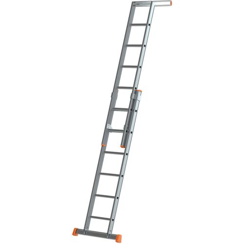 Siedra-Leitern Siedra Plakatleiter 115 mit unlösbarer Bördelung 2x5 Sprossen