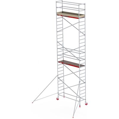 Altrex Fahrgerüst RS Tower 41 PLUS Aluminium ohne Safe-Quick® mit Holz-Plattform 9,20m AH breit 0,90x2,45m Altrex Fahrgerüst RS Tower 41 PLUS Aluminium ohne Safe-Quick® mit Holz-Plattform 9,20m AH breit 0,90x2,45m