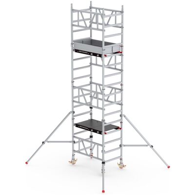 Altrex MiTower 1-Personen-Gerüst Aluminium mit Fiber-Deck Plattform 0,75x1,27m 5,20m AH Altrex MiTower 1-Personen-Gerüst Aluminium mit Fiber-Deck Plattform 0,75x1,27m 5,20m AH