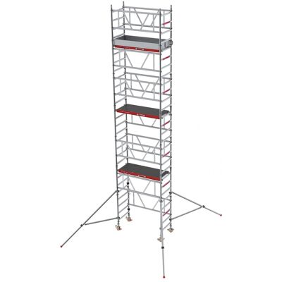 Altrex MiTower PLUS Fahrgerüst 1-Person-Aufbau Aluminium mit breiter Holz-Plattform 0,75x1,72m 5,20m AH Altrex MiTower PLUS Fahrgerüst 1-Person-Aufbau Aluminium mit breiter Holz-Plattform 0,75x1,72m 5,20m AH