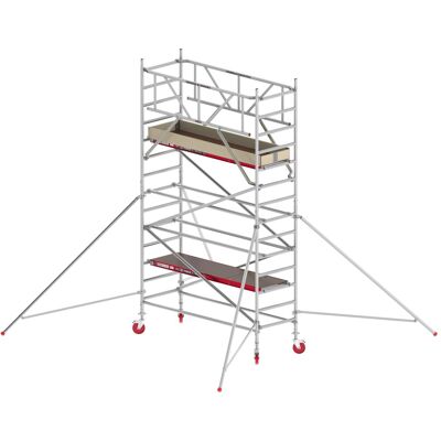 Altrex Fahrgerüst RS Tower 41 PLUS Aluminium ohne Safe-Quick® mit Holz-Plattform 5,20m AH breit 0,90x1,85m Altrex Fahrgerüst RS Tower 41 PLUS Aluminium ohne Safe-Quick® mit Holz-Plattform 5,20m AH breit 0,90x1,85m