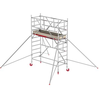 Altrex Fahrgerüst RS Tower 41 PLUS Aluminium mit Safe-Quick® und Holz-Plattform 4,20m AH breit 0,90x2,45m Altrex Fahrgerüst RS Tower 41 PLUS Aluminium mit Safe-Quick® und Holz-Plattform 4,20m AH breit 0,90x2,45m
