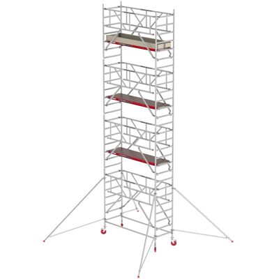 Altrex Fahrgerüst RS Tower 41 PLUS Aluminium mit Safe-Quick® und Holz-Plattform 9,20m AH breit 0,90x2,45m Altrex Fahrgerüst RS Tower 41 PLUS Aluminium mit Safe-Quick® und Holz-Plattform 9,20m AH breit 0,90x2,45m