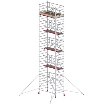 Altrex Fahrgerüst RS Tower 42-S Aluminium Safe-Quick mit Holz-Plattform 11,20m AH 1,35x1,85m Altrex Fahrgerüst RS Tower 42-S Aluminium Safe-Quick mit Holz-Plattform 11,20m AH 1,35x1,85m