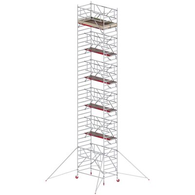 Altrex Fahrgerüst RS Tower 42-S Aluminium Safe-Quick mit Holz-Plattform 13,20m AH 1,35x2,45m Altrex Fahrgerüst RS Tower 42-S Aluminium Safe-Quick mit Holz-Plattform 13,20m AH 1,35x2,45m