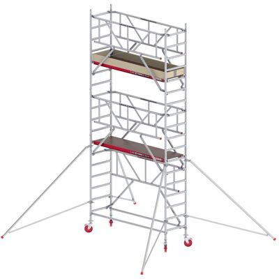 Altrex Fahrgerüst RS Tower 41-S Aluminium mit Safe-Quick und Holz-Plattform 6,20m AH 0,75x1,85m Altrex Fahrgerüst RS Tower 41-S Aluminium mit Safe-Quick und Holz-Plattform 6,20m AH 0,75x1,85m