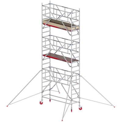 Altrex Fahrgerüst RS Tower 41-S Aluminium mit Safe-Quick und Holz-Plattform 7,20m AH 0,75x2,45m Altrex Fahrgerüst RS Tower 41-S Aluminium mit Safe-Quick und Holz-Plattform 7,20m AH 0,75x2,45m