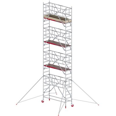 Altrex Fahrgerüst RS Tower 41-S Aluminium mit Safe-Quick und Holz-Plattform 9,20m AH 0,75x1,85m Altrex Fahrgerüst RS Tower 41-S Aluminium mit Safe-Quick und Holz-Plattform 9,20m AH 0,75x1,85m