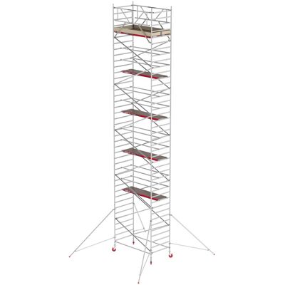Altrex Fahrgerüst RS Tower 42 Aluminium mit Holz-Plattform 11,20m AH 1,35x2,35m Altrex Fahrgerüst RS Tower 42 Aluminium mit Holz-Plattform 11,20m AH 1,35x2,35m