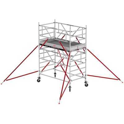 Altrex Fahrgerüst RS Tower 52-S Aluminium mit Safe-Quick und Holz-Plattform 4,20m AH 1,35x3,05m Altrex Fahrgerüst RS Tower 52-S Aluminium mit Safe-Quick und Holz-Plattform 4,20m AH 1,35x3,05m