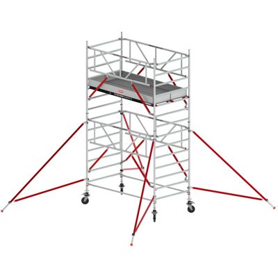 Altrex Fahrgerüst RS Tower 52-S Aluminium mit Safe-Quick und Holz-Plattform 5,20m AH 1,35x3,05m Altrex Fahrgerüst RS Tower 52-S Aluminium mit Safe-Quick und Holz-Plattform 5,20m AH 1,35x3,05m
