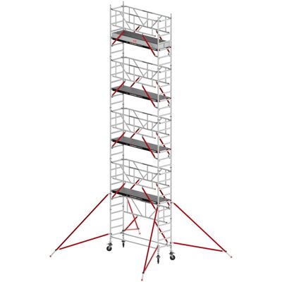Altrex Fahrgerüst RS Tower 51-S Safe-Quick Aluminium mit Holz-Plattform 10,20m AH 0,75x1,85m Altrex Fahrgerüst RS Tower 51-S Safe-Quick Aluminium mit Holz-Plattform 10,20m AH 0,75x1,85m