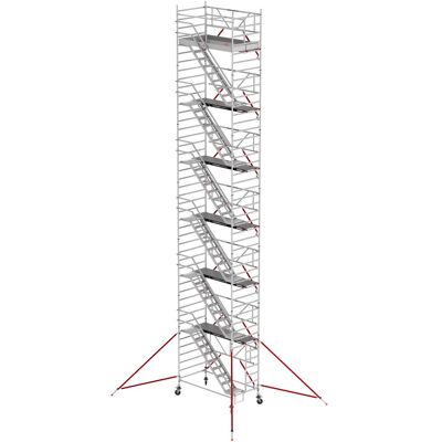 Altrex Treppengerüst RS Tower 53-S Aluminium Safe-Quick mit Fiber-Deck Plattform 14,20m AH 1,35x1,85m Altrex Treppengerüst RS Tower 53-S Aluminium Safe-Quick mit Fiber-Deck Plattform 14,20m AH 1,35x1,85m