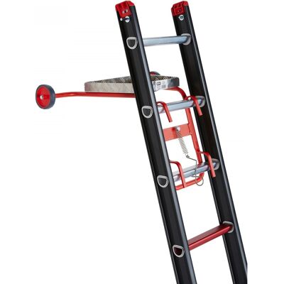 Altrex Wandabstandshalter mit Laufrollen und Werkzeugablage Altrex Wandabstandshalter mit Laufrollen und Werkzeugablage