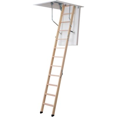 Dolle Bodentreppe clickFIX® 3-teilig bis 274cm Raumhöhe mit U-Wert 0,49 Deckenöffnung 140x70cm Dolle Bodentreppe clickFIX® 3-teilig bis 274cm Raumhöhe mit U-Wert 0,49 Deckenöffnung 140x70cm