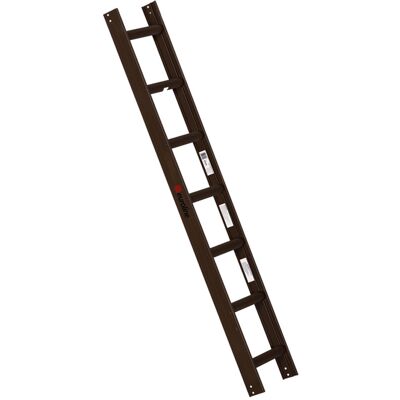 Euroline Premium Kaminkehrerleiter 7 Sprossen RAL8014 Braun Euroline Premium Kaminkehrerleiter 7 Sprossen RAL8014 Braun