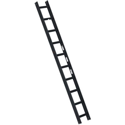Euroline Premium Kaminkehrerleiter 10 Sprossen RAL7016 Anthrazit Euroline Premium Kaminkehrerleiter 10 Sprossen RAL7016 Anthrazit