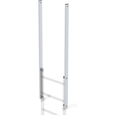 Munk Günzburger Steigtechnik - 1200mm Alu-Ausstiegsholm - Einseitig Munk Günzburger Steigtechnik - 1200mm Alu-Ausstiegsholm - Einseitig