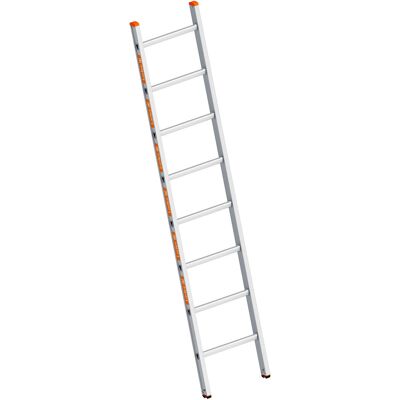 Layher Aluminiumleiter mit 8 Sprossen - Leiter Layher Aluminiumleiter mit 8 Sprossen - Leiter
