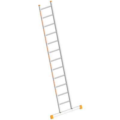 Layher Aluminium-Trittleiter - 12 Sprossen, 450mm Breit - Leicht, Robust Layher Aluminium-Trittleiter - 12 Sprossen, 450mm Breit - Leicht, Robust