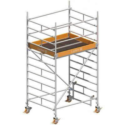 Layher Rollgerüst Uni Kompakt 4,20m AH (DIN EN 1004:2004) Layher Rollgerüst Uni Kompakt 4,20m AH (DIN EN 1004:2004)