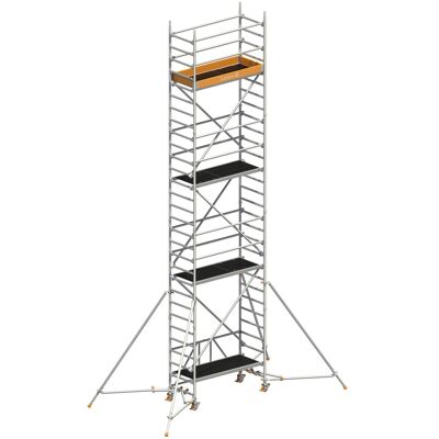 Layher Rollgerüst Zifa P2 mit Gerüststützen 8,61m AH Layher Rollgerüst Zifa P2 mit Gerüststützen 8,61m AH
