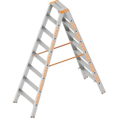 Layher Topic 1043 Stufenstehleiter 2x8 Stufen Layher Topic 1043 Stufenstehleiter 2x8 Stufen