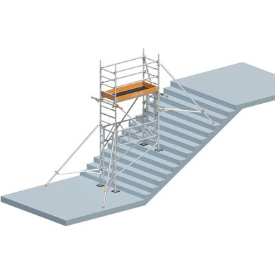 Layher Treppen-Kit für Fahrgerüst Uni Leicht mit 2 Durchgängen 5,03m AH Layher Treppen-Kit für Fahrgerüst Uni Leicht mit 2 Durchgängen 5,03m AH