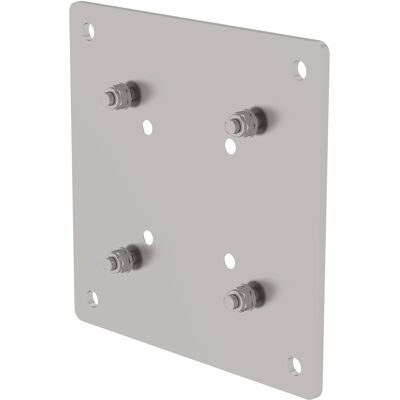 Munk Günzburger Steigtechnik Adapterplatte - 300x300mm, Bohrbild 150x150mm Munk Günzburger Steigtechnik Adapterplatte - 300x300mm, Bohrbild 150x150mm