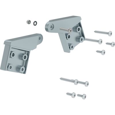 Günzburger Steigtechnik MUNK Aluminium-Leiter-Scharnier-Set - Leiterzubehör Günzburger Steigtechnik MUNK Aluminium-Leiter-Scharnier-Set - Leiterzubehör
