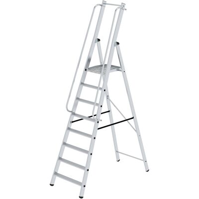 MUNK Aluminium-Leiter, 8 Stufen - Anlegeleiter MUNK Aluminium-Leiter, 8 Stufen - Anlegeleiter