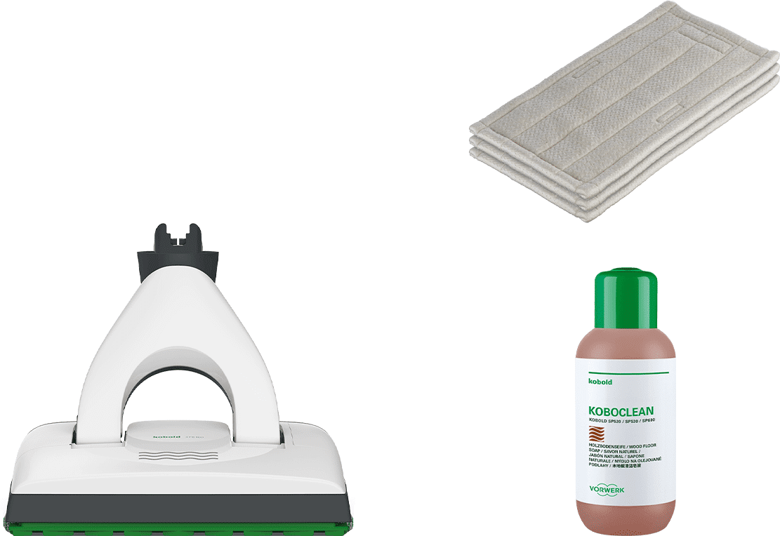 Vorwerk Kobold SP600 Holzboden-Pflege-Set